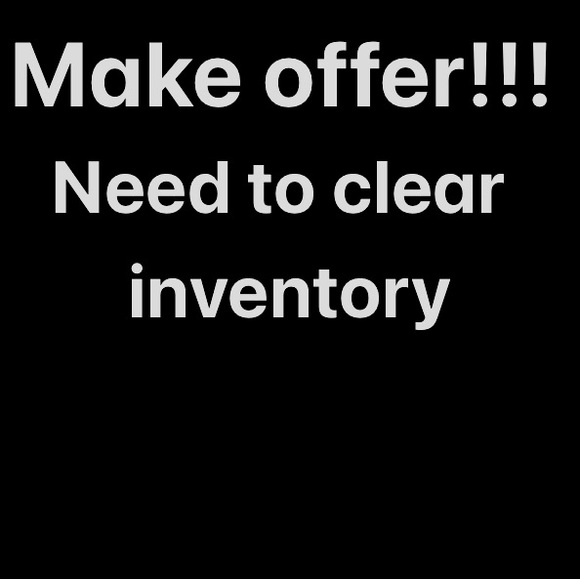 Accessories - Clearing out inventory